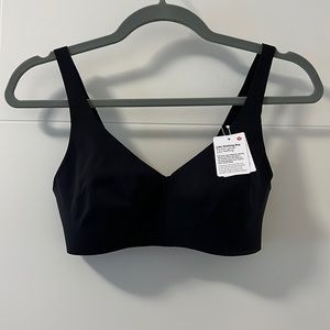 NWT Lululemon black bra 34C